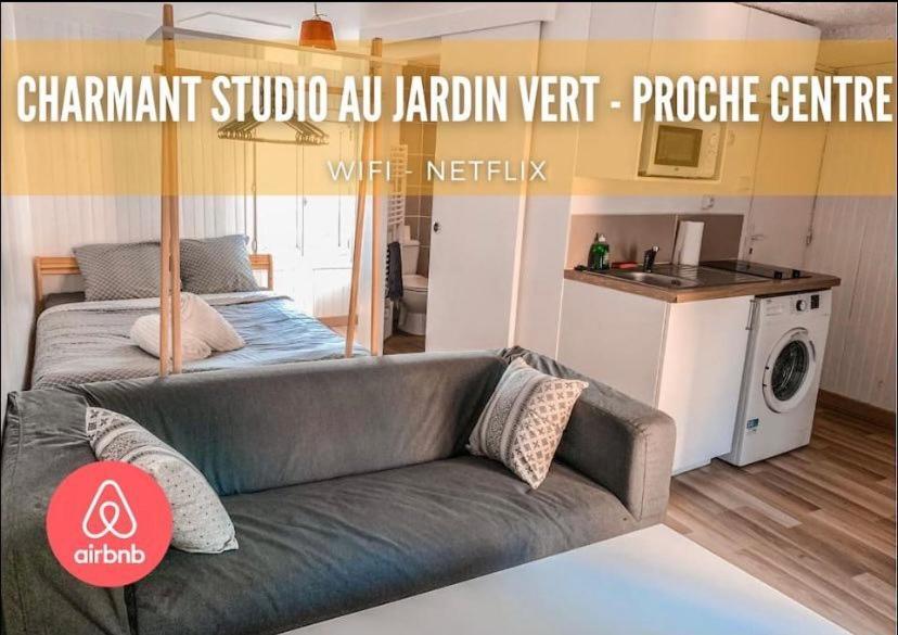 Charmant Studio Au Jardin Vert- Proche Centre Apartment Angouleme Exterior photo